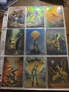 Boris With Julie Chrome Trading Card Set 90 Cards Comic Images 1996 - Picture 1 of 16