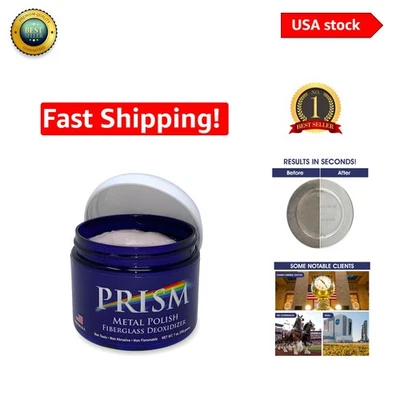 7 Ounce Non-Toxic Metal Polish for Aluminum, Chrome & Stainless Steel Shine - Image 1 of 4