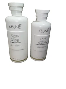 Keune Care Satin Oil Shampoo 10.1 oz & Conditioner 8.5 oz DUO Set - Picture 1 of 2