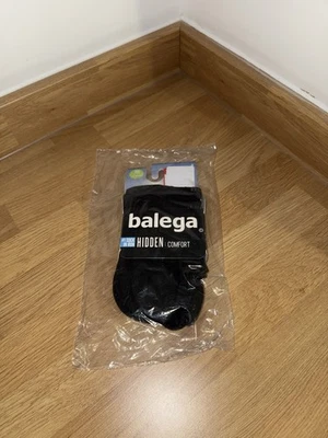 Balega Hidden Comfort Running Socks – Black, Medium (UK 6–8) - Image 1 of 2