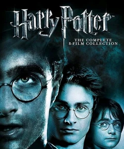 Harry Potter DVD Filme 1-8 Alle Teile Komplette Sammlung DEUTSCH Ohne Box  - Bild 1 von 3