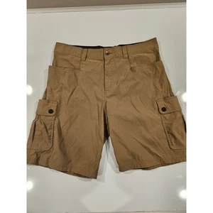 ORVIS Mens Cargo Shorts Size 34 Tan Nylon Spandex Outdoor Casual - Picture 1 of 9