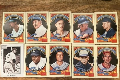 2014 Panini Golden Age 10 Card Lot - Lasorda, Ted Williams, Gaylord Perry & More - Image 1 of 4