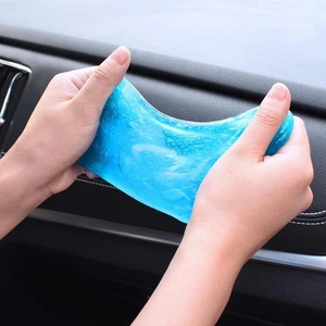 Magic Sticky Dust Dirt Cleaner Soft Glue Gum Gel For Car V8H5 PC Cleaning N4L9 - Afbeelding 1 van 12