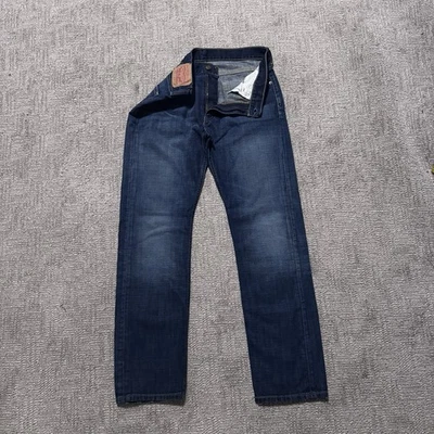 Pantalones de mezclilla ajustados rectos levis 513 para hombre 33x30 azul lavado oscuro informales Foto 1 de 4