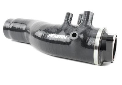 Perrin Black 3in Turbo Inlet Hose w/ Nozzle Fits 2015+ Subaru WRX - Image 1 of 4