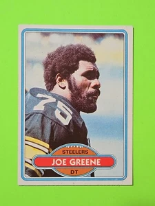 1980 Topps NFL Football #175 Mean Joe Greene Pittsburgh Steelers - Bild 1 von 2