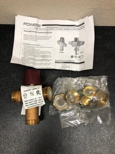 Válvula de templado termostática WATTS POWERS HydroGuard LM490-10 1/2" Union NPT - Imagen 1 de 3