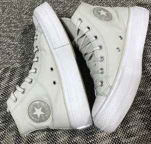 Converse Chuck Taylor All Star Lift beige oder hellknochenfarben A00902C Damengröße 8,5 - Bild 1 von 9