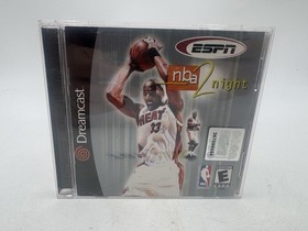 ESPN NBA 2Night Tonight (Sega Dreamcast, 2000) Authentic Complete CIB Basketball