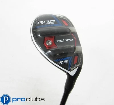 NEW COBRA KING RAD SPEED ONE LENGTH 21* #4 HYBRID TENSEI BLUE 75 STIFF #458646 - Image 1 of 4
