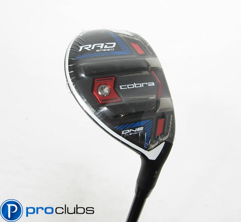 NEW COBRA KING RAD SPEED ONE LENGTH 21* #4 HYBRID TENSEI BLUE 75 STIFF #458646 - Image 1 of 4