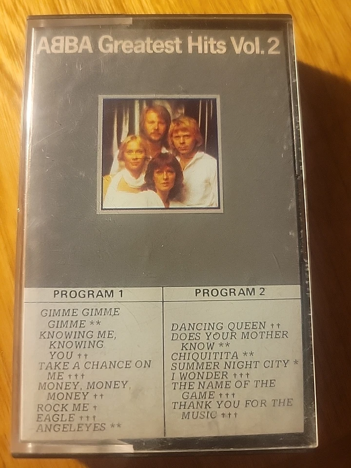 Abba   greatest hits   vol.2    cassette - Image 1 of 3