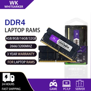 WK 2666mhz 3200mhz Udimm 8gb 16gb 32gb DDR4 RAM Stick for Laptop 260Pin - Picture 1 of 6