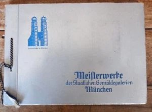 Album Figurine. MEIFTERWERFE DER STAATLICHEN GEMALDE GALERIEN MUNCHEN. - Foto 1 di 9