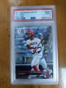 2017 Bowman Draft Jo Adell PSA 9 - Picture 1 of 2