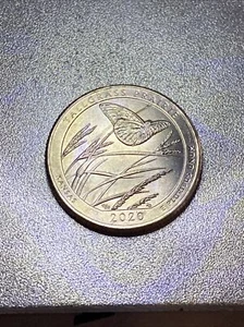 2020 P  Tallgrass Prairie ATB Quarter with Die Chip. - Picture 1 of 3