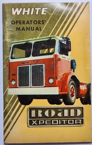 Vintage White Operators Manual Road Expeditor - Picture 1 of 2