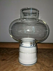 Candela Uragano Collezione Hostess Dansk Con Globo Con Scatola - Foto 1 di 8