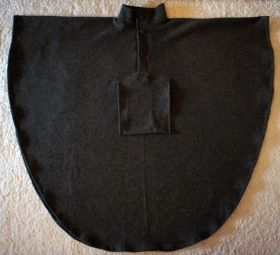 Herren Jagd Jäger Bekleidung Walkloden Jägergrün Cape Wetterfleck Poncho - Bild 1 von 4