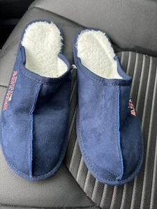 Houston Astros MLB FOCO Men's Slippers Blue Size M NWOT - Picture 1 of 8