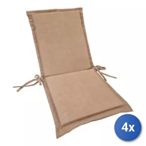4 x cushion armchairs Olibò low beige 02 - Picture 1 of 2