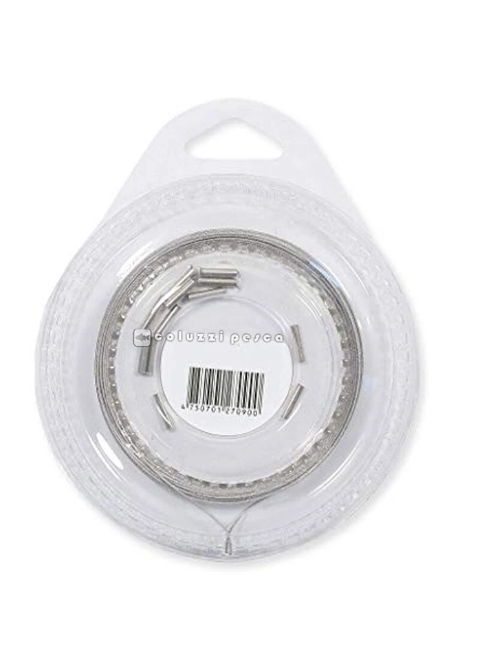 CAVETTO TERMOSALDANTE 10 M ACCIAIO PESCA TRECCIA RIVETTI FINALI SERRA PALAMITI - Immagine 1 di 1