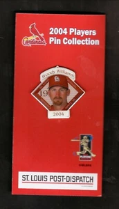 Prendedor de envío postal Woody Williams St Louis Cardinals 2004 St Louis con tarjeta - Imagen 1 de 1
