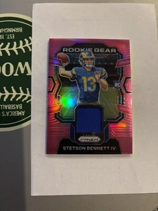 2023 Prizm Stetson Bennett Rookie Gear Jersey Pink Prizm Rams - Picture 1 of 2
