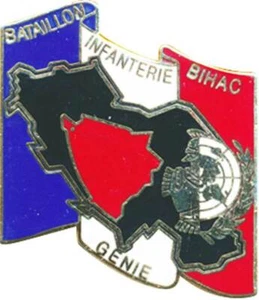 Génie Bataillon d’Infanterie de BIHAC, émail, boléro oblong, J.Y.S. 1993 (5974) - Imagen 1 de 2