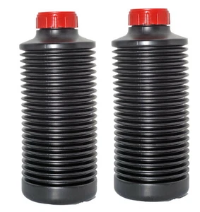 2 x AP Collapsible 1 Litre Bottles for Film Developing Chemicals Concertina - Picture 1 of 2