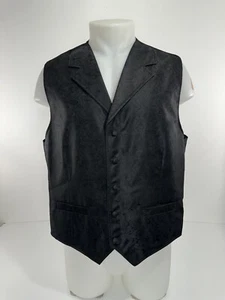 SCULLY - PAISLEY Western Mens L Vest - MINT - Picture 1 of 7