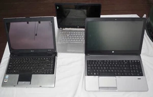 HP Probook 650-G1 w/Windows 10--Acer Aspire 3680-2682 --HP 14DK1022WM Untested - Picture 1 of 20