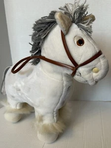 CABBAGE PATCH KIDS Peluche Cinta Azul GRIS MOTEADO SHOW PONY 1984 COLECO - Imagen 1 de 15