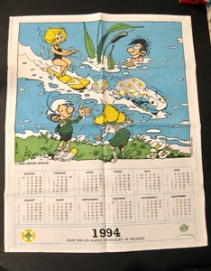 Petits Hommes (Les) Calendrier tissu Seron 1994 TBE - Picture 1 of 1