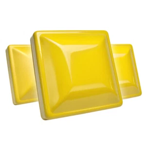 Polvos de recubrimiento en polvo amarillo 1 lb, serie súper (mate, satén, espejo) - Imagen 1 de 4