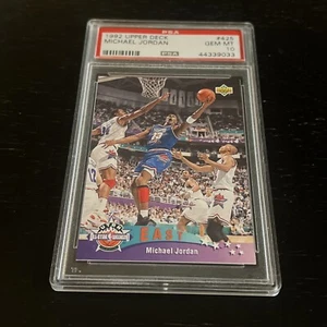 1992-93 Oberdeck Michael Jordan East All Star #425 PSA 10 Edelsteine neuwertig - Bild 1 von 2