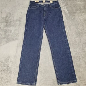 Red Head Mens Jeans Denim Blue 100% Cotton Classic Fit Style Size 33x30 NWT - Picture 1 of 16