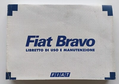 Libretto uso e manutenzione - FIAT BRAVO -  1996 Italiano 2° edizione - Immagine 1 di 2
