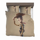 Toy Story 4 Movie Woody Quilt Duvet Cover Set Kids Bedding Queen King