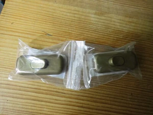 2  Schnurschalter Lampenschalter Schnurzwischenschalter golden - Bild 1 von 1