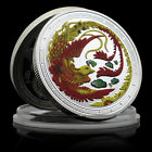 Phoenix Nirvana Silver Coin China Ancient Mythical Animal Commemorative Crafts