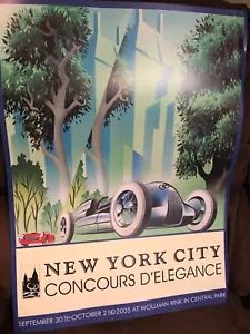 Poster Audi New York City Concorso d'Eleganza 2005 di Alain Levesque - Foto 1 di 12