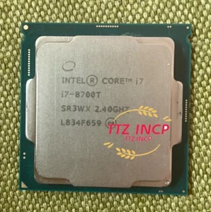 Intel Core i7-8700T 2.40GHz 6 Core 35W LGA1151 12MB Cache CPU Processor SR3WX - Picture 1 of 4