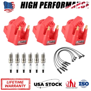 Pack of 3 Ignition Coil For Chevrolet Camaro Impala Pontiac Firebird 95-02 DR39 - Picture 1 of 24