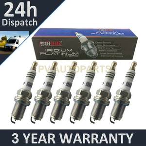 6X IRIDIUM PLATINUM SPARK PLUGS FOR BMW 3 SERIES 325 CI 2000 ONWARDS - Picture 1 of 1