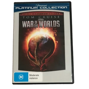 War Of The Worlds ( Tom Cruise ) 2 DVD Disc Special Edition Platinum Collection - Picture 1 of 5