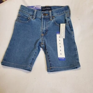 Shorts Vintage Express Boys Jean Shorts Size 5T Stetch NWT - Picture 1 of 6