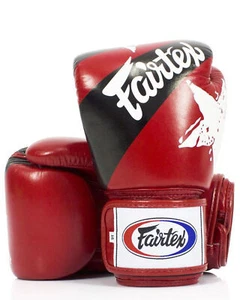 Fairtex Leder Boxhandschuhe BGV1 Tight Fit - Nation Print - Picture 1 of 12
