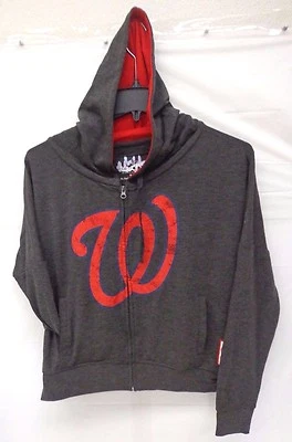 Washington Nationals Women's M Touch Milano One Hitter Hoodie 794 - Image 1 of 3